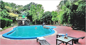 Corbett Jungle Club Resort at Corbett Fall Road near Corbett National Park