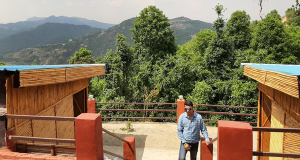 Dreamview Homestay Mukteshwar Terrace