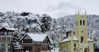 Shimla just 8hrs and 30 min drive from Delhi