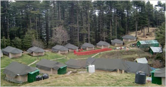 Camp Kanatal located just 40 Kms from Mussoorie