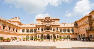 Chomu Palace Hotel at Jaipur