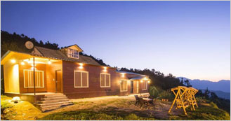 The Forest Chalet Resort in Kanatal